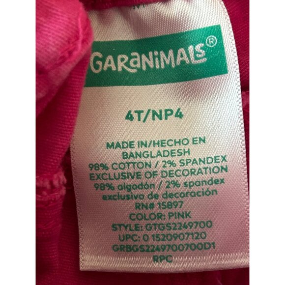 Kids Girls pink Size 4T Garanimals Shorts - Picture 5 of 7